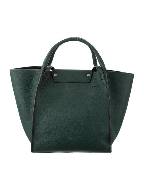 celine big bag small green